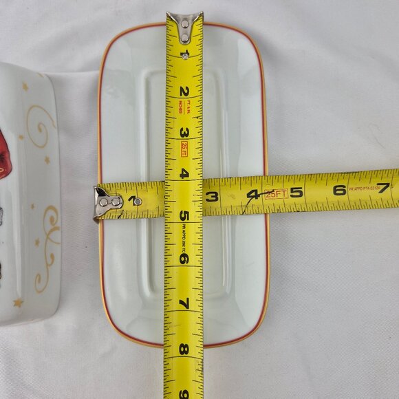 Williams-Sonoma 'Twas The Night Before Christmas Butter Dish Santa Claus - Picture 16 of 16